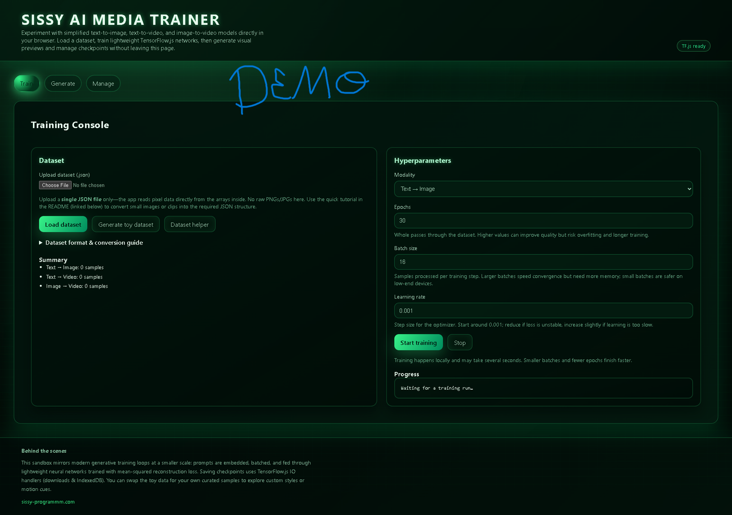 Sissy AI Media Trainer