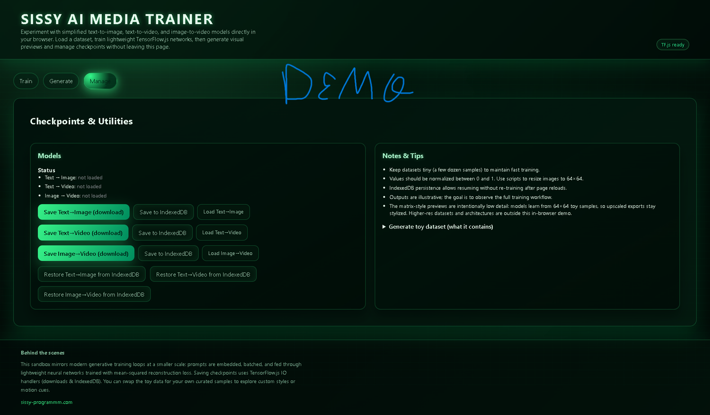 Sissy AI Media Trainer