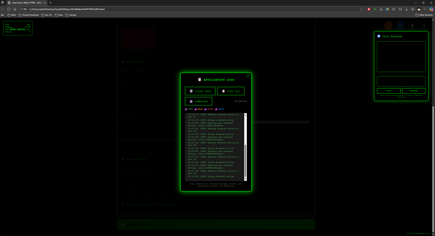 SISSY HYPNO MAKER HTML