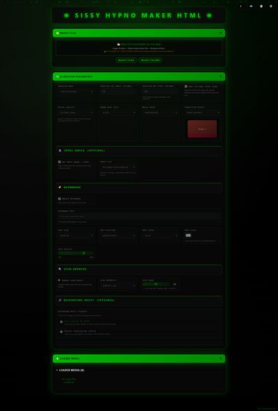 SISSY HYPNO MAKER HTML